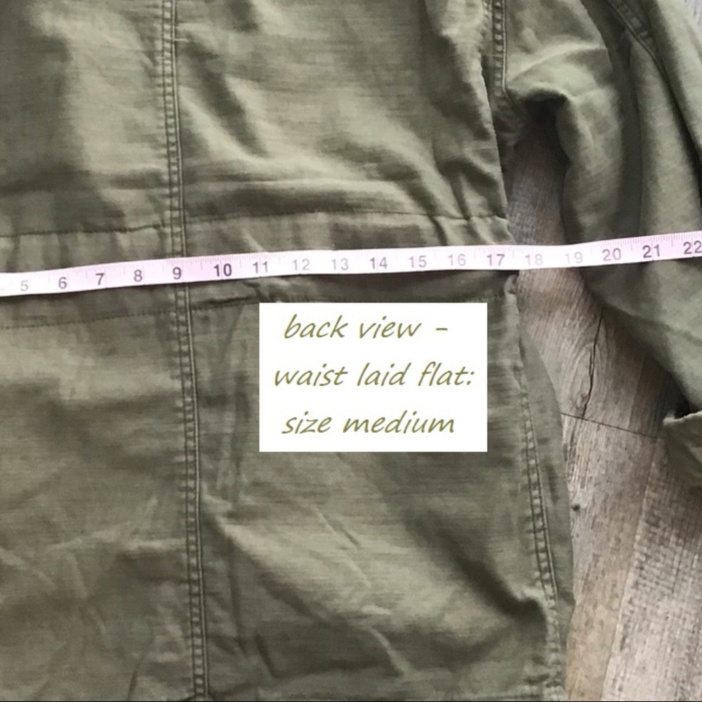 NWT Free People Military Jacket with Belt - Picture 4 of 4
